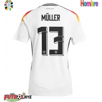 Camiseta Alemania Thomas Muller #13 Primera Equipación Eurocopa 2024 manga corta